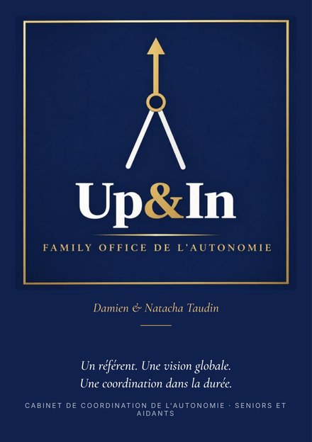 Couverture de la plaquette Up&In Family Office de l'Autonomie